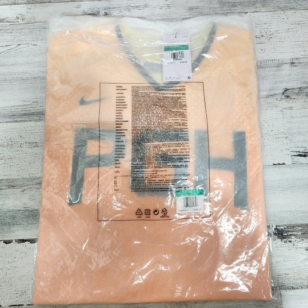 Nike Pittsburgh Pirates MLB City Connect Jersey Mens XL Gold PGH NWT Baseball
